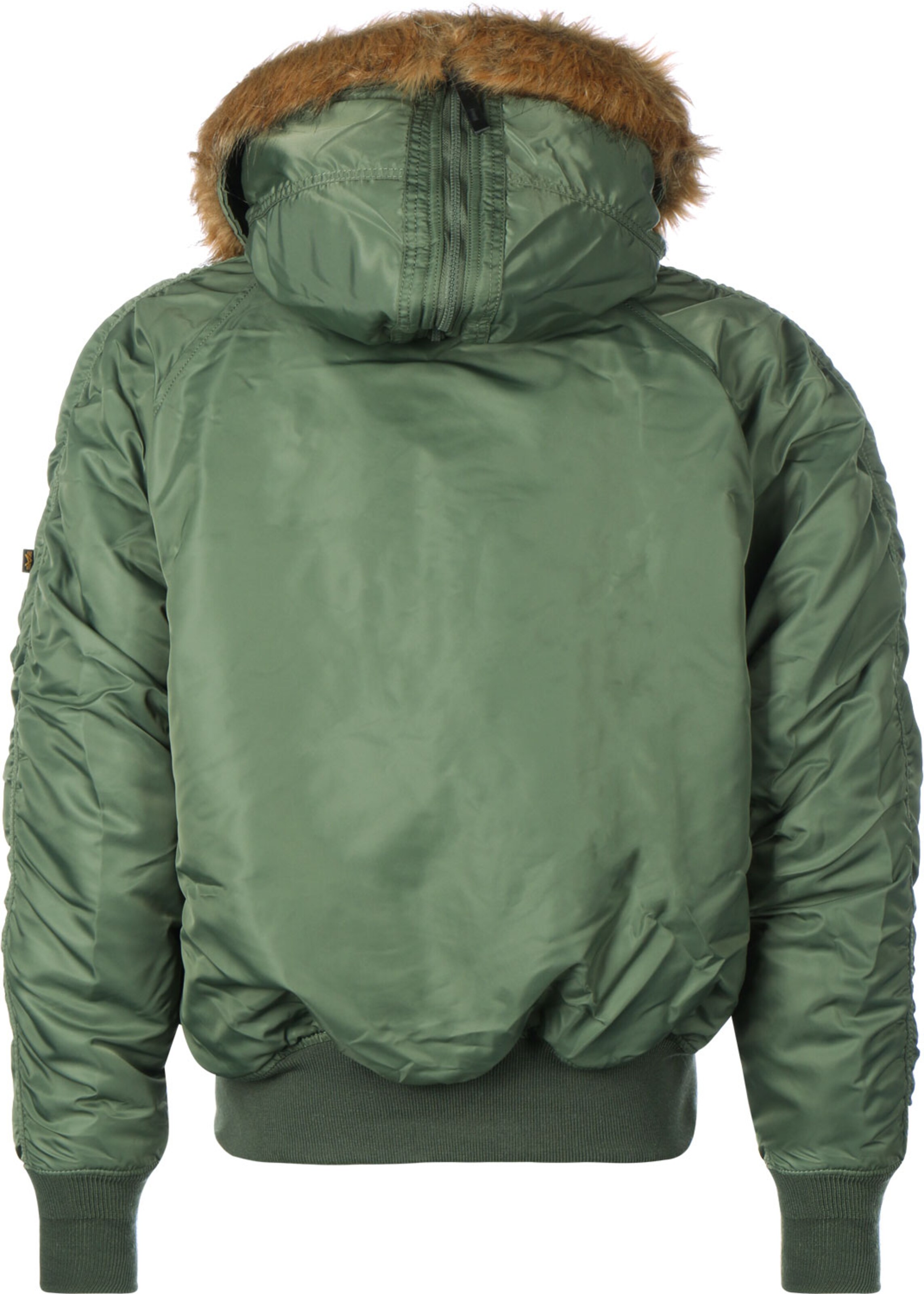 Veste d’hiver 'N2B' ALPHA INDUSTRIES en vert