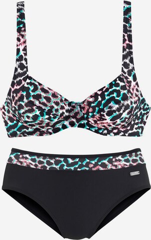 VENICE BEACH T-shirt Bikini i blandingsfarvet: forside