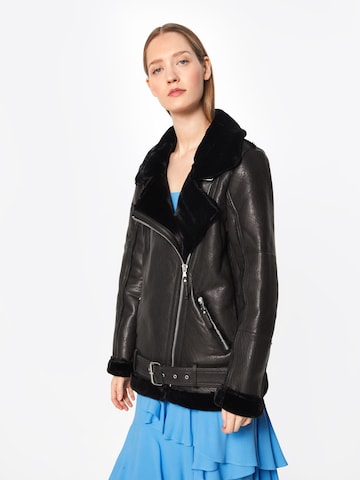 BE EDGY Lederjacke 'Alexa' in Schwarz