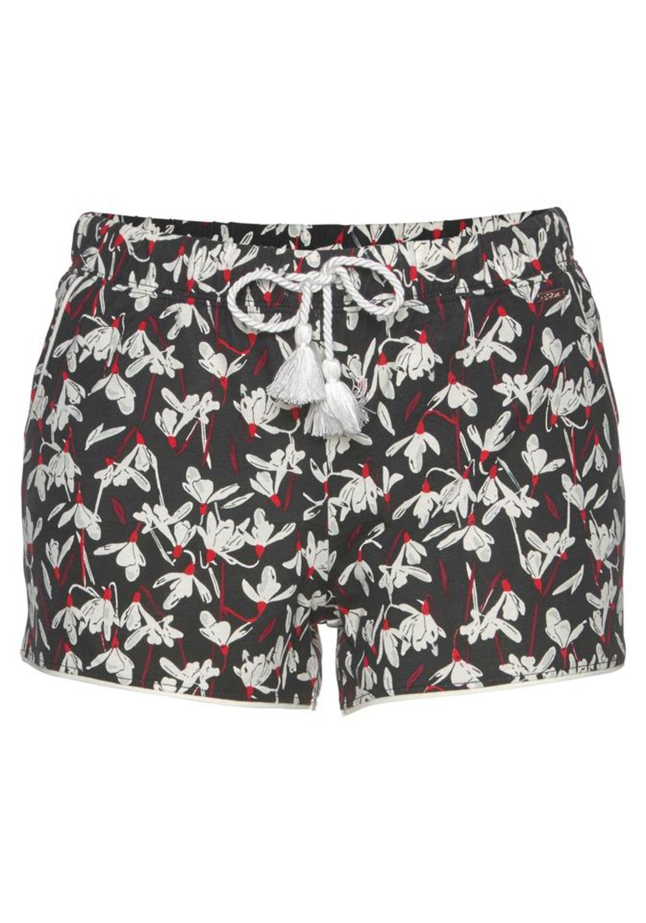 s.Oliver - Schlafshorts in schwarz