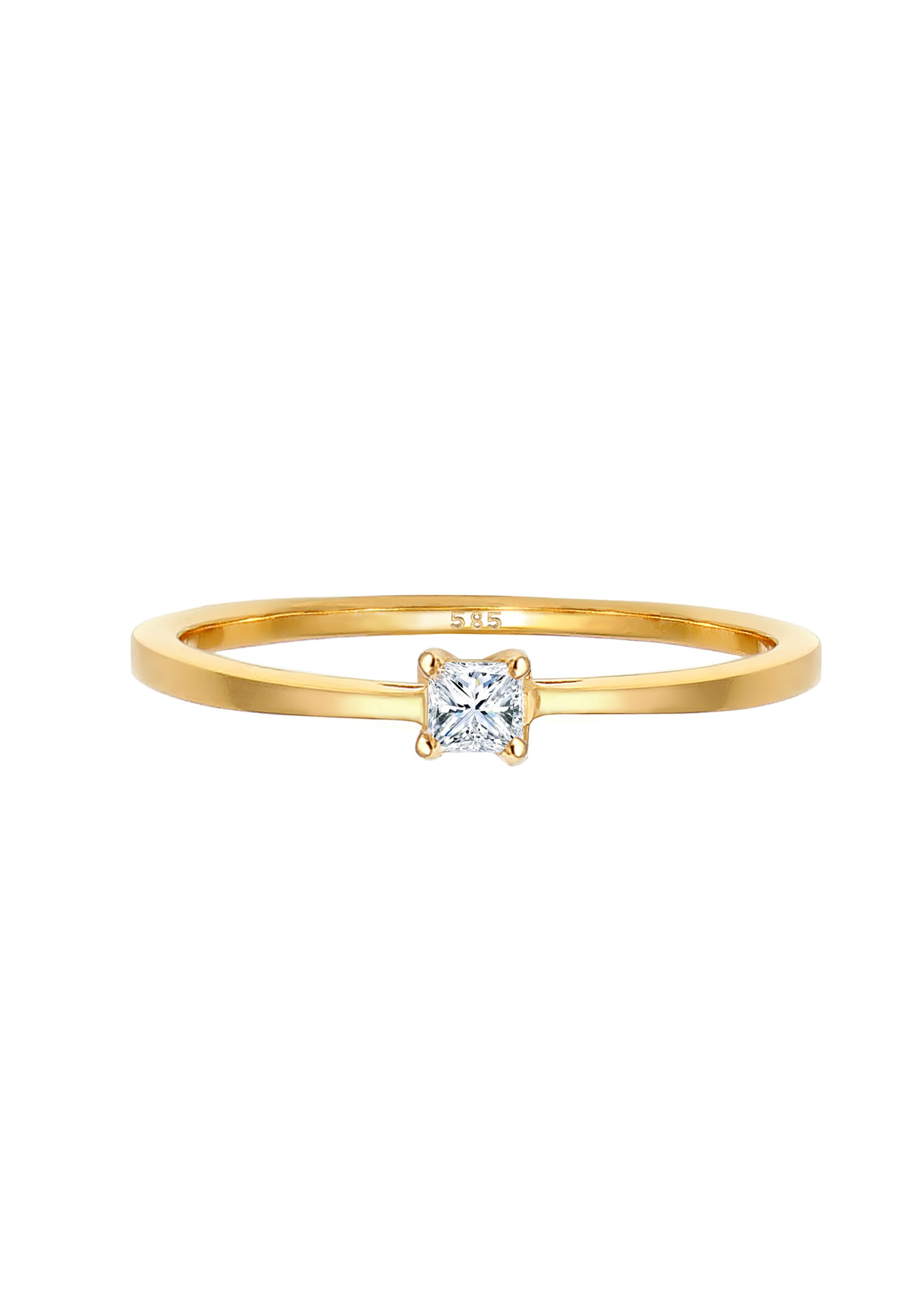 Elli DIAMONDS Ring in Gold: Vorderseite