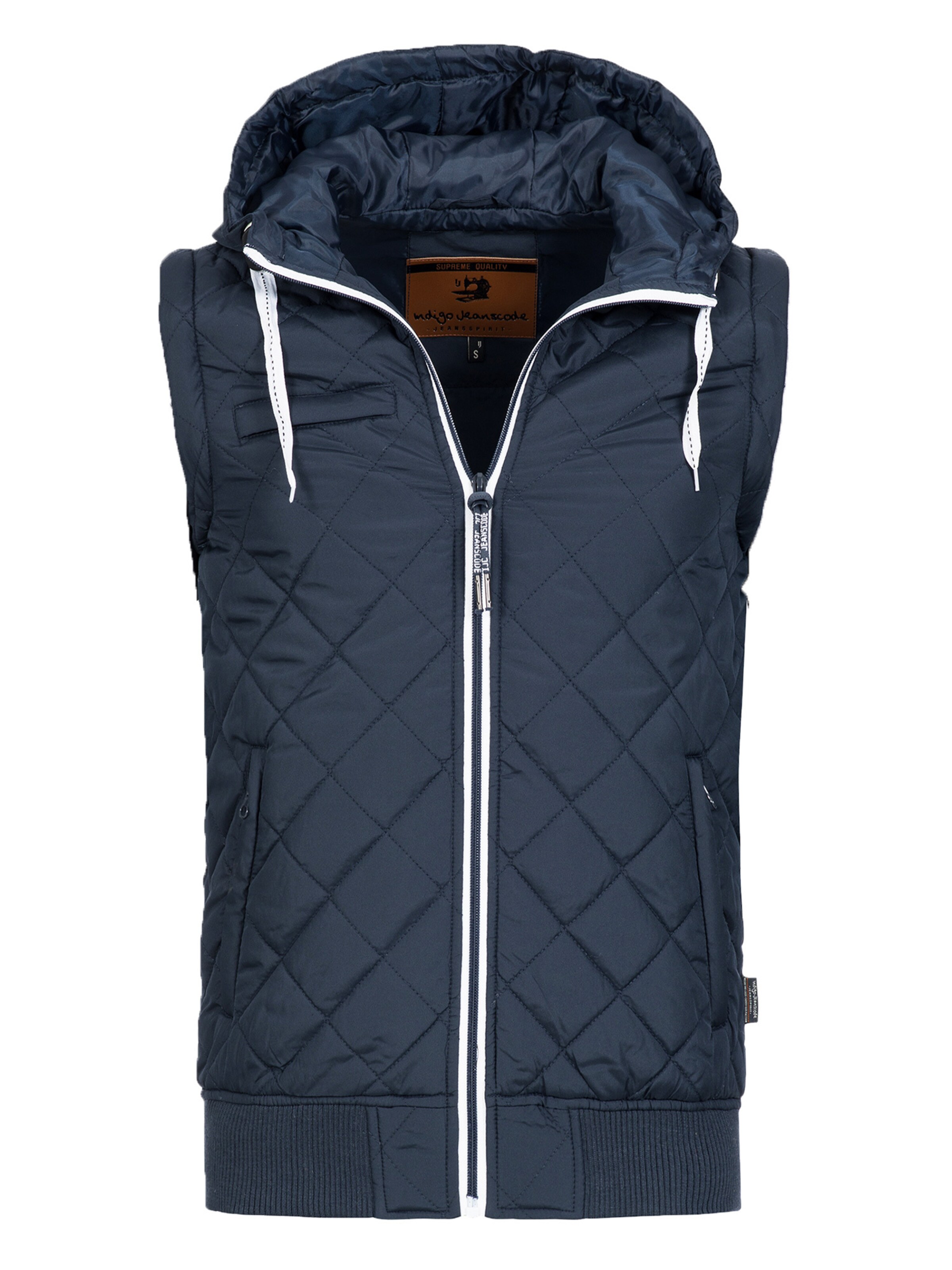 INDICODE JEANS Tussenjas 'Harry' in Blauw