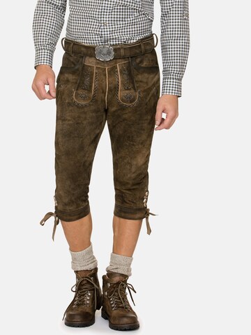 STOCKERPOINT Regular Hose 'Johann' in Braun: Vorderseite
