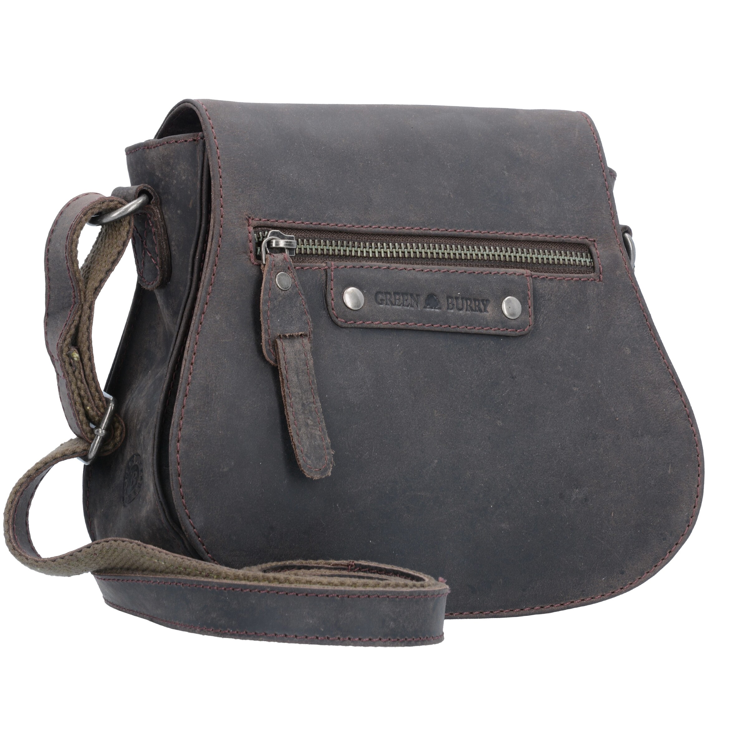 GREENBURRY Schoudertas 'Vintage Revival' in Bruin