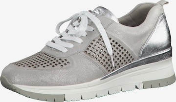 Tamaris Pure Relax Sneakers in Silver: front