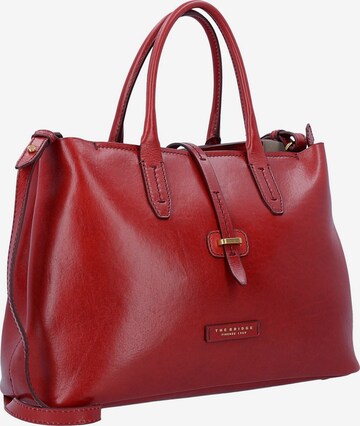 The Bridge Dalston Shopper Tasche Leder 36 cm in Rot