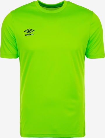 UMBRO Functioneel shirt in Groen: voorkant