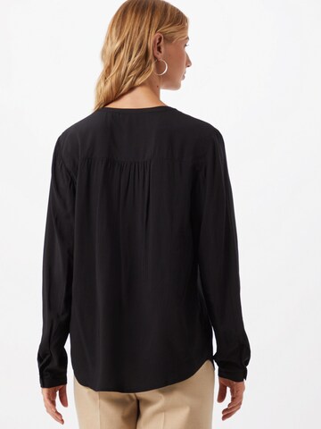 ESPRIT Bluse in Schwarz