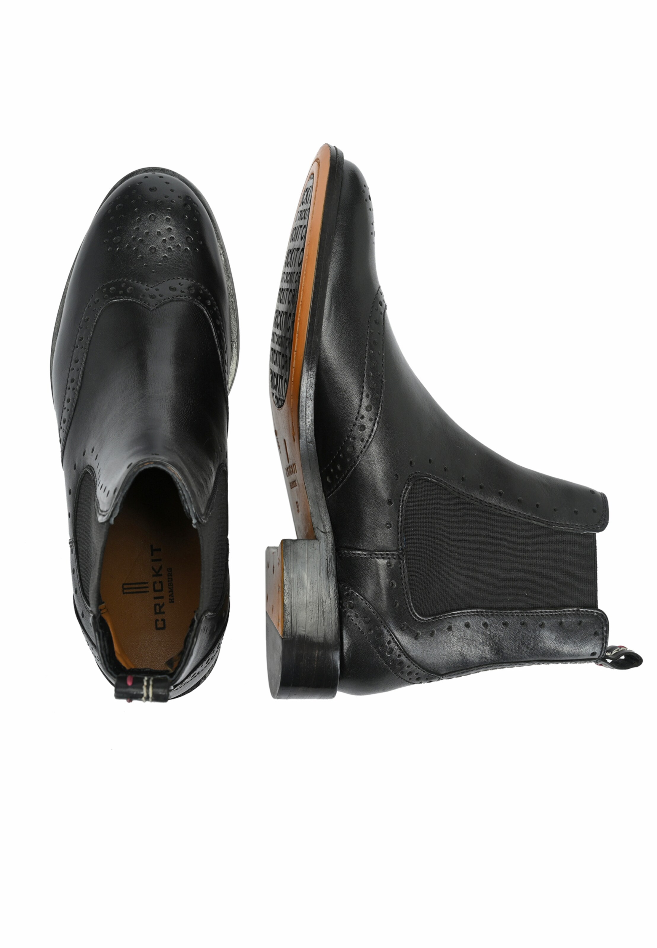 Crickit Chelsea Boots 'Helen' in Schwarz