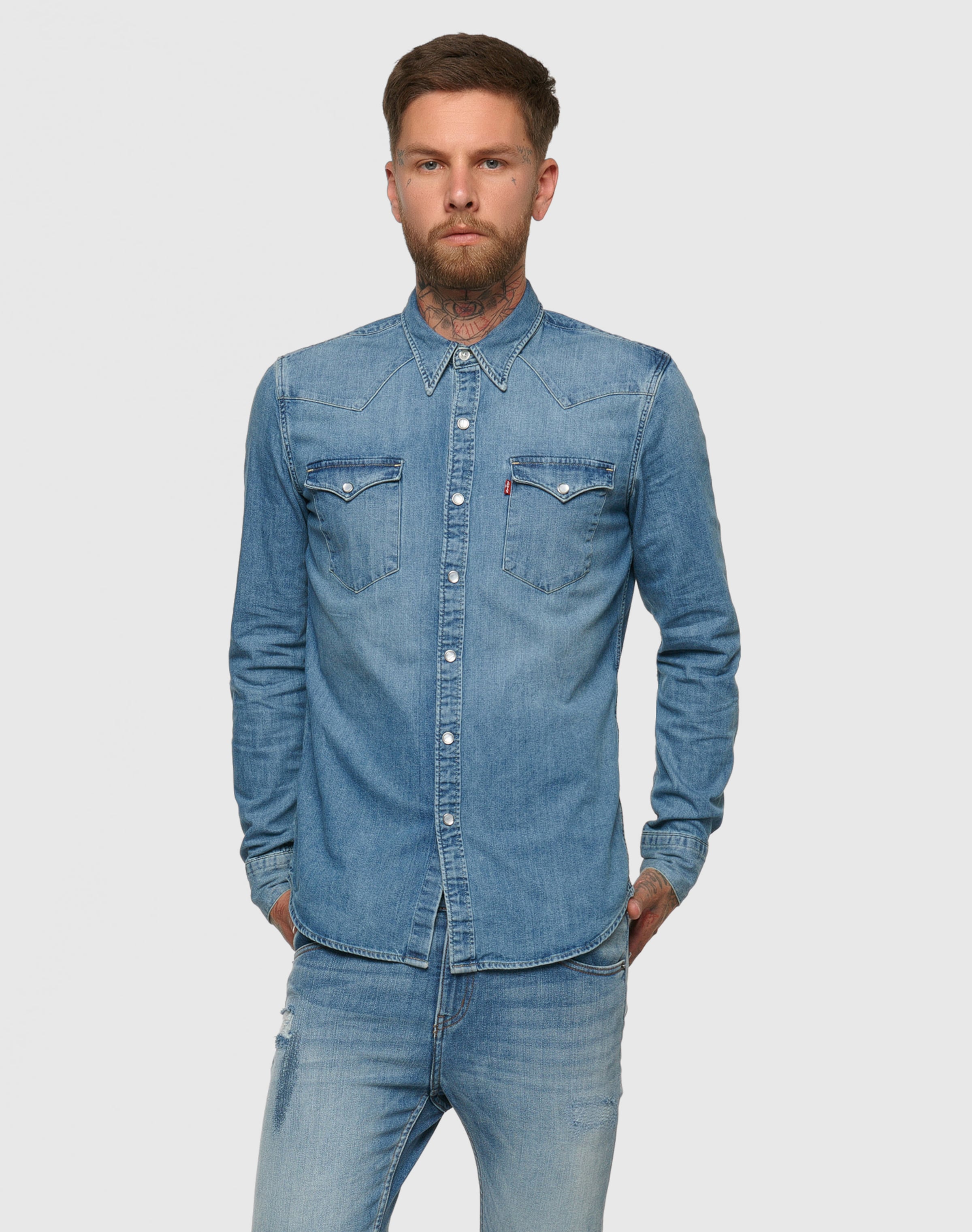 levis jeanshemd barstow western