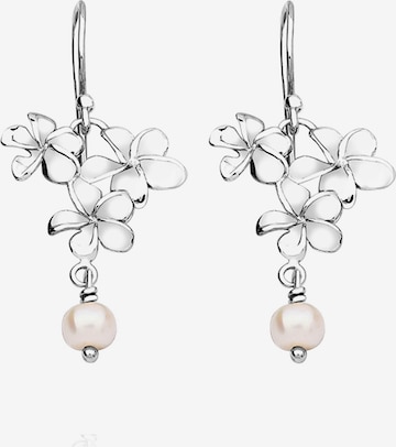 Nenalina Earrings 'Blume' in Silver: front