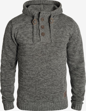 !Solid Sweater 'Philon' in Grey: front
