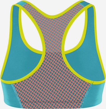 SHOCK ABSORBER Bustier Sport-BH in Blau