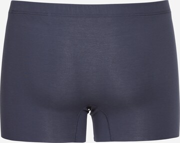 Boxers SCHIESSER en bleu : derrière