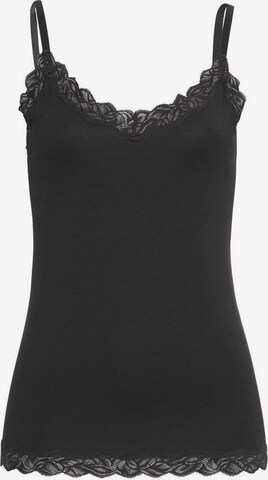 LASCANA Undershirt in Black