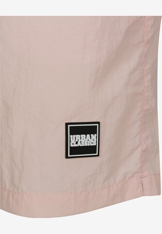 Urban Classics Zwemshorts in Roze