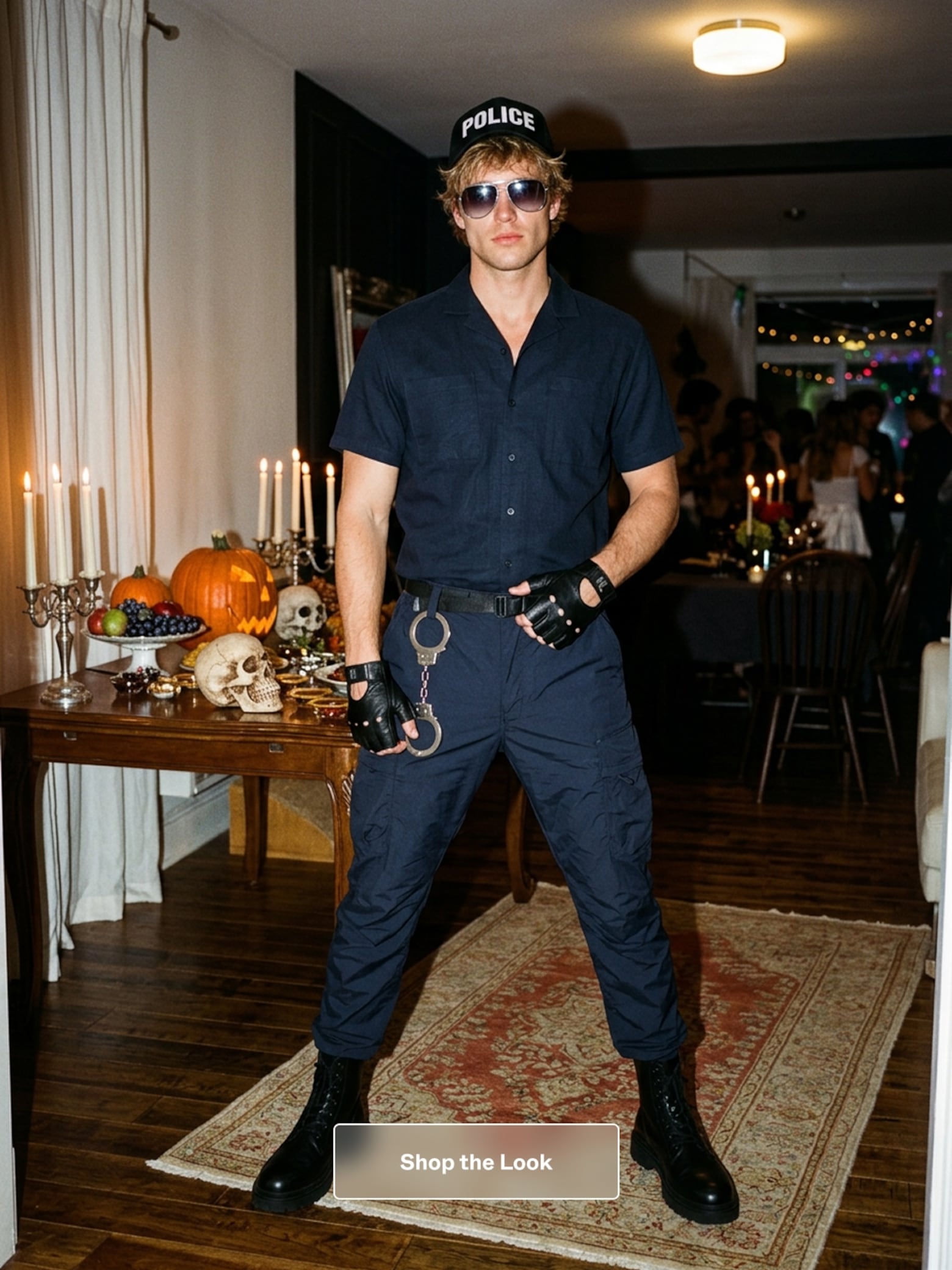 The AY Style Edit - Halloween Police Officer Look