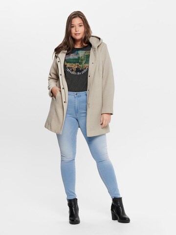 ONLY Carmakoma Winter coat in Grey