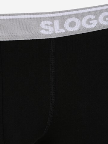 SLOGGI Regular Boxer shorts 'men GO ABC' in Black