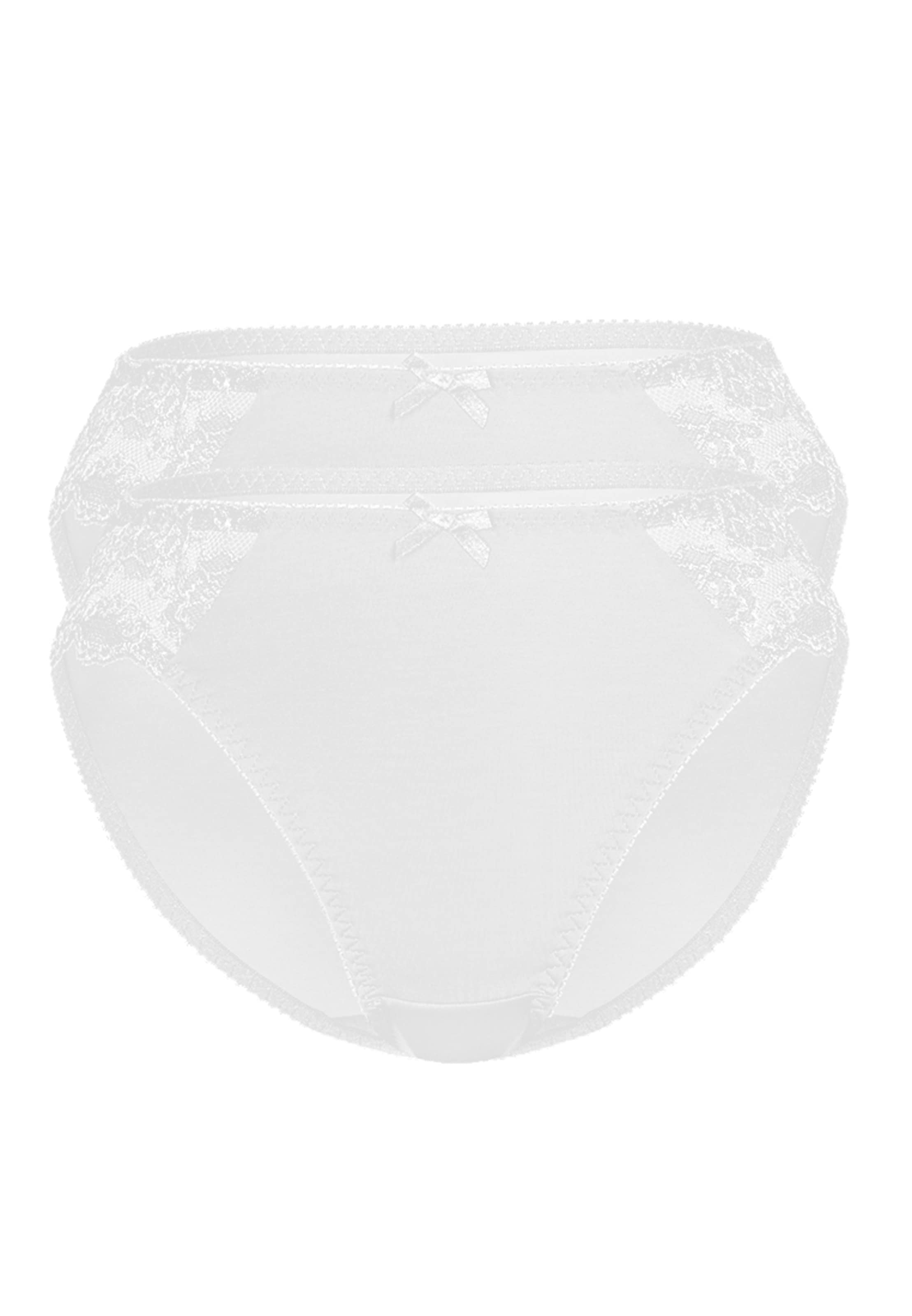 Slip 'CLASSIC LACE' sassa en blanc : devant