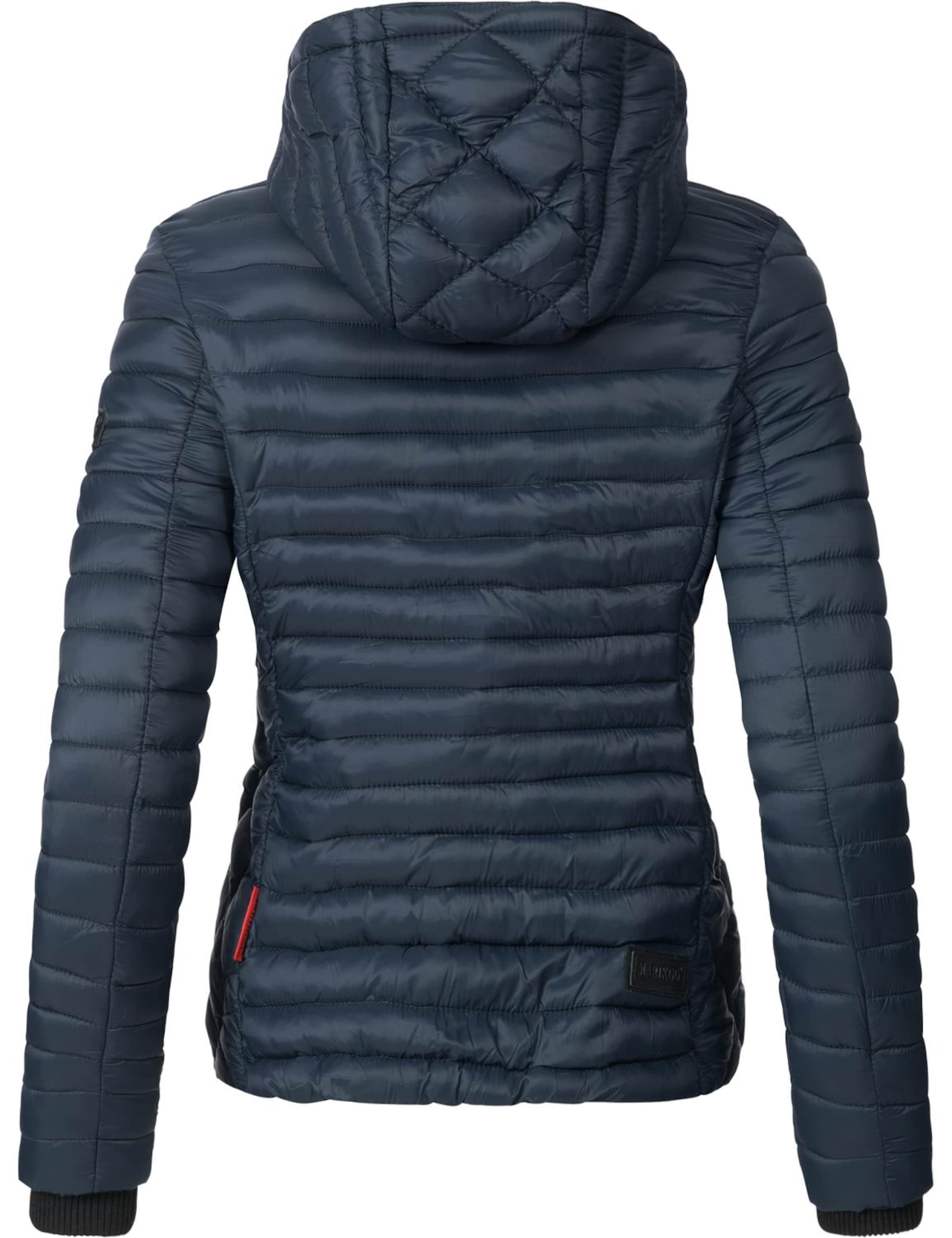 MARIKOO Between-season jacket 'Samtpfote' in Blue