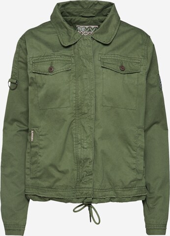 Veste mi-saison 'Idaho' Superdry en vert : devant