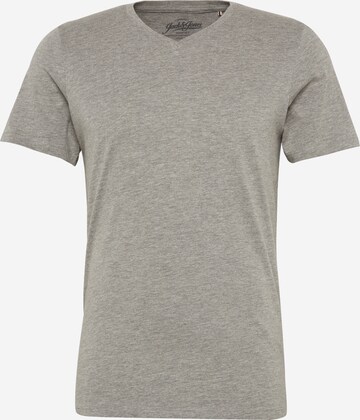 JACK & JONES T-Shirt 'Plain' in Grau: predná strana