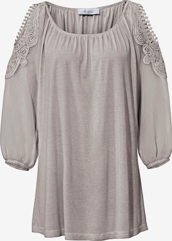 heine Blouse in Grijs: voorkant