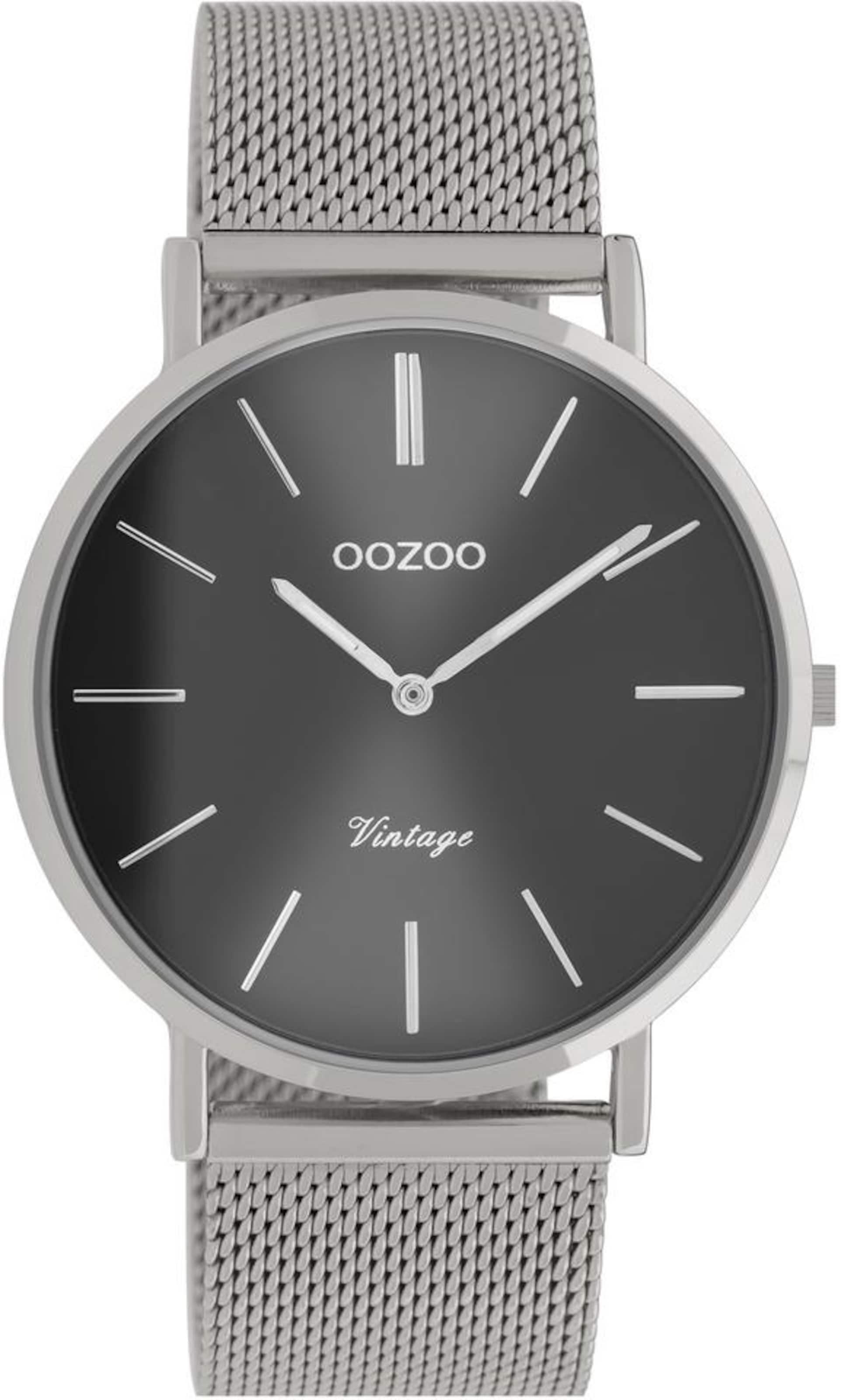 OOZOO Armbanduhr 'C9937' in Silber: Vorderseite