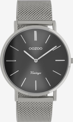 OOZOO Armbanduhr 'C9937' in Silber: predná strana