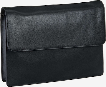 LEONHARD HEYDEN Document Bag in Black: front