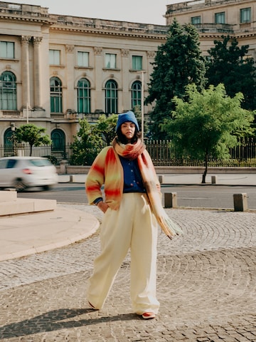 Colorful Scarf Look