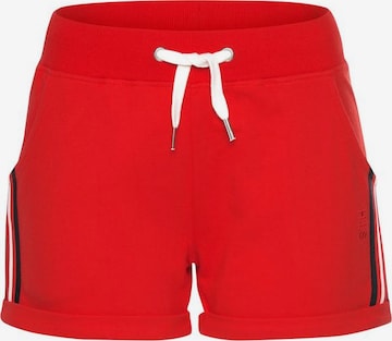 HIS JEANS Shorts in Rot: front