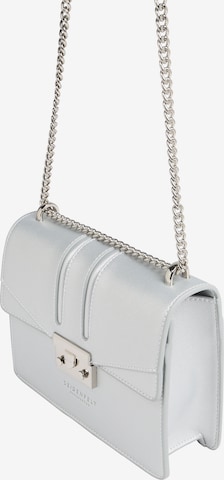 Seidenfelt Manufaktur Crossbody Bag 'ROROS' in Silver: side