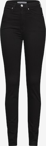 Calvin Klein Jeans Skinny Jeans in Zwart: voorkant