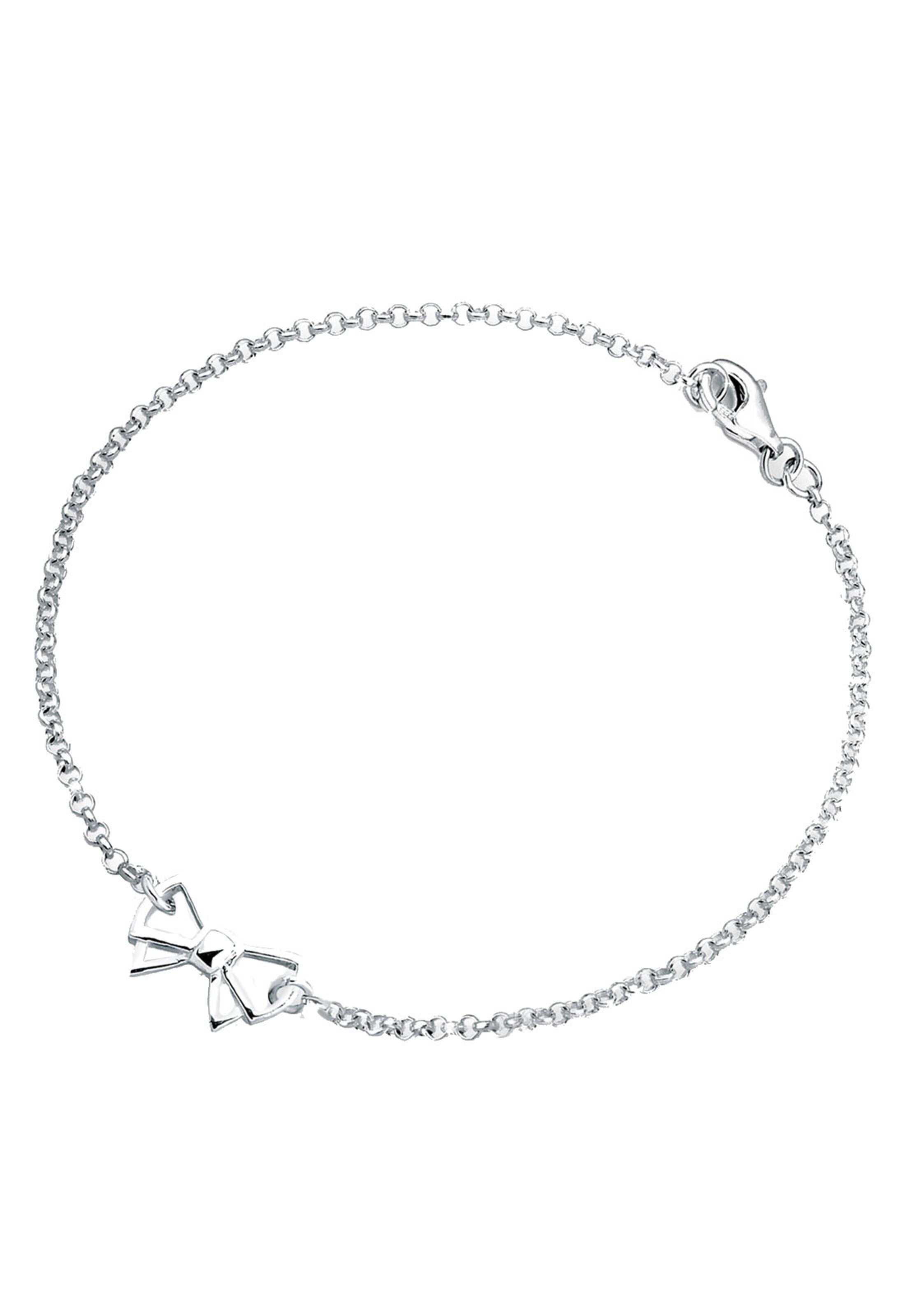 ELLI Armband 'Schleife' in Zilver
