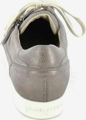 Paul Green Lace-Up Shoes in Silver