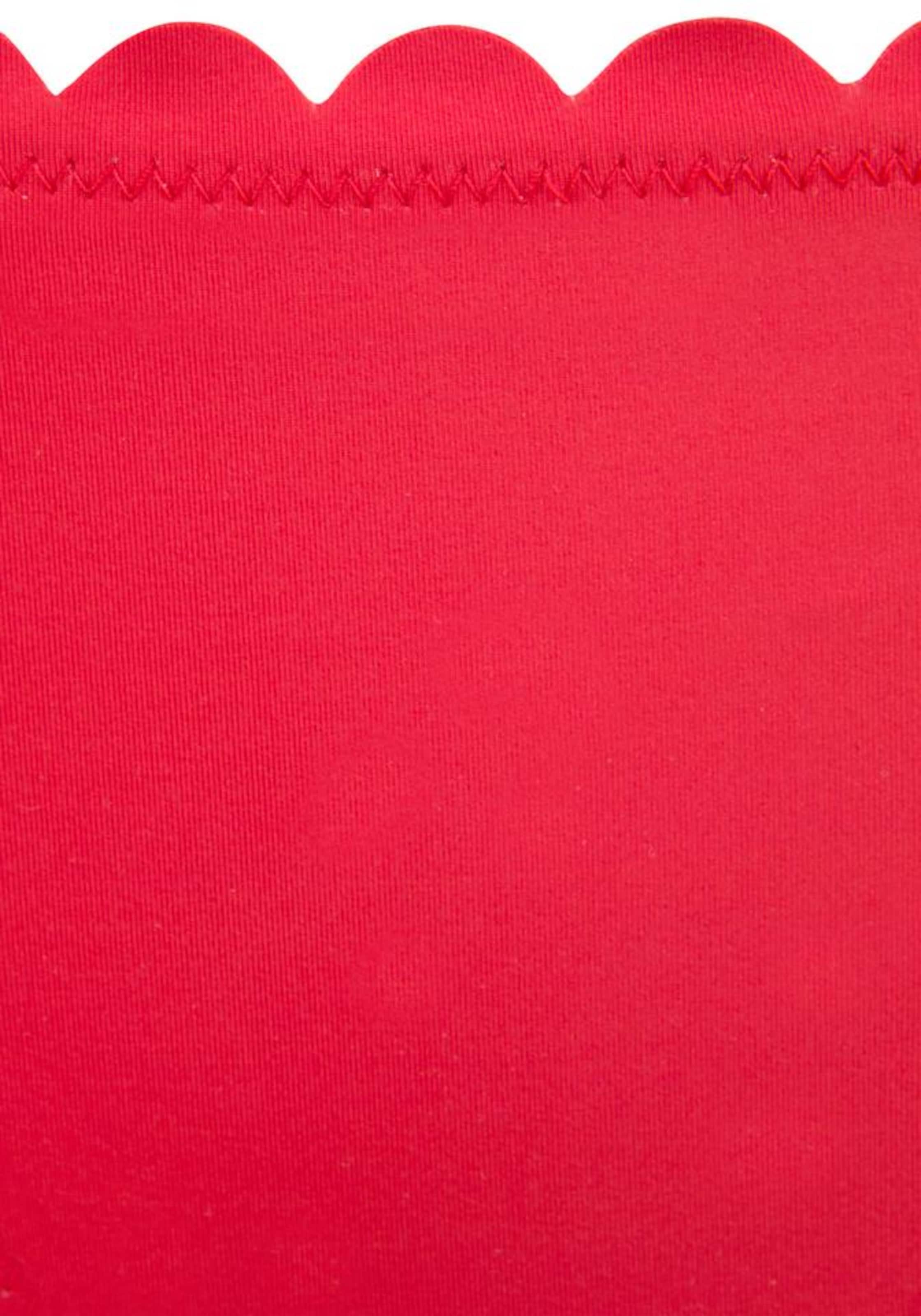 Bas de bikini 'Scallop' LASCANA en rouge