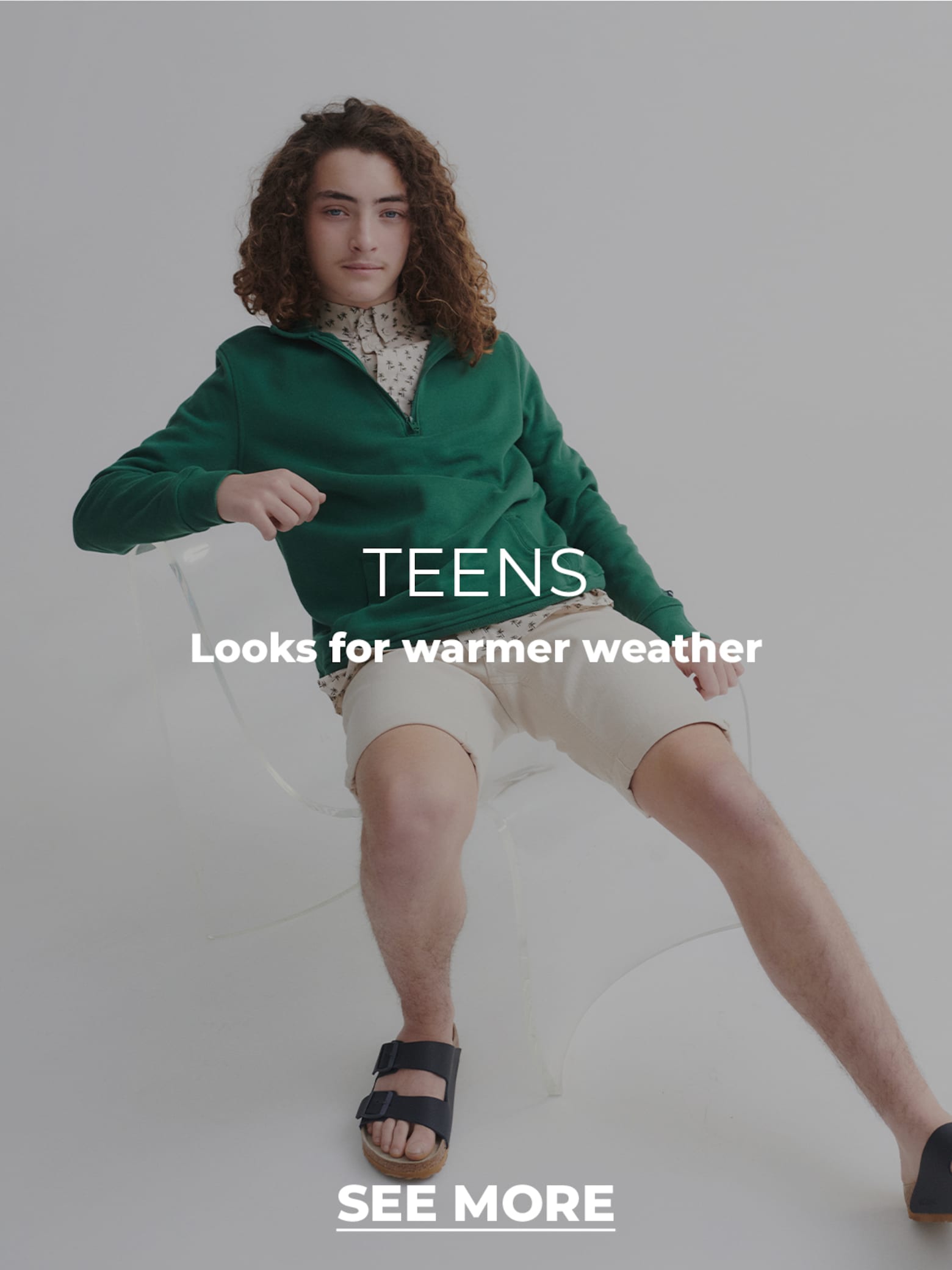 Cool combos for the boys Clothing for warmer weather