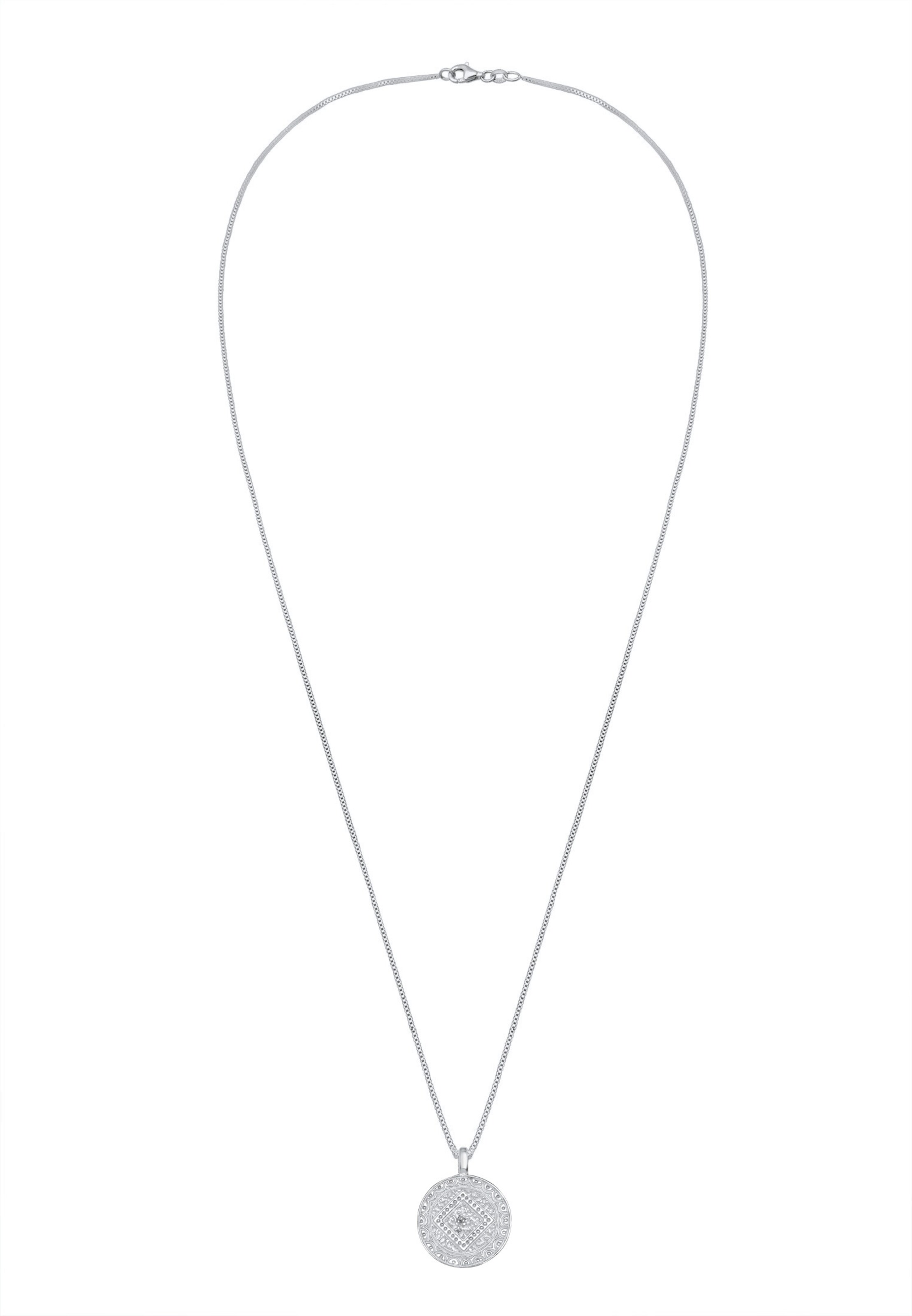 ELLI Цепочка в Серебристый: спереди