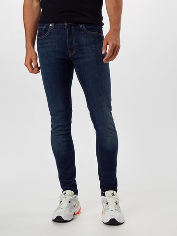 LEVI'S ® Skinny Džínsy 'Skinny Taper' - Modrá: predná strana