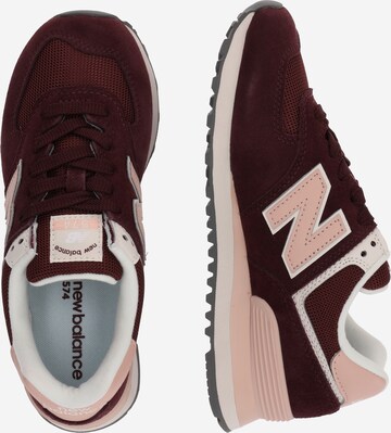 new balance Sneakers laag 'WL574LD' in Rood