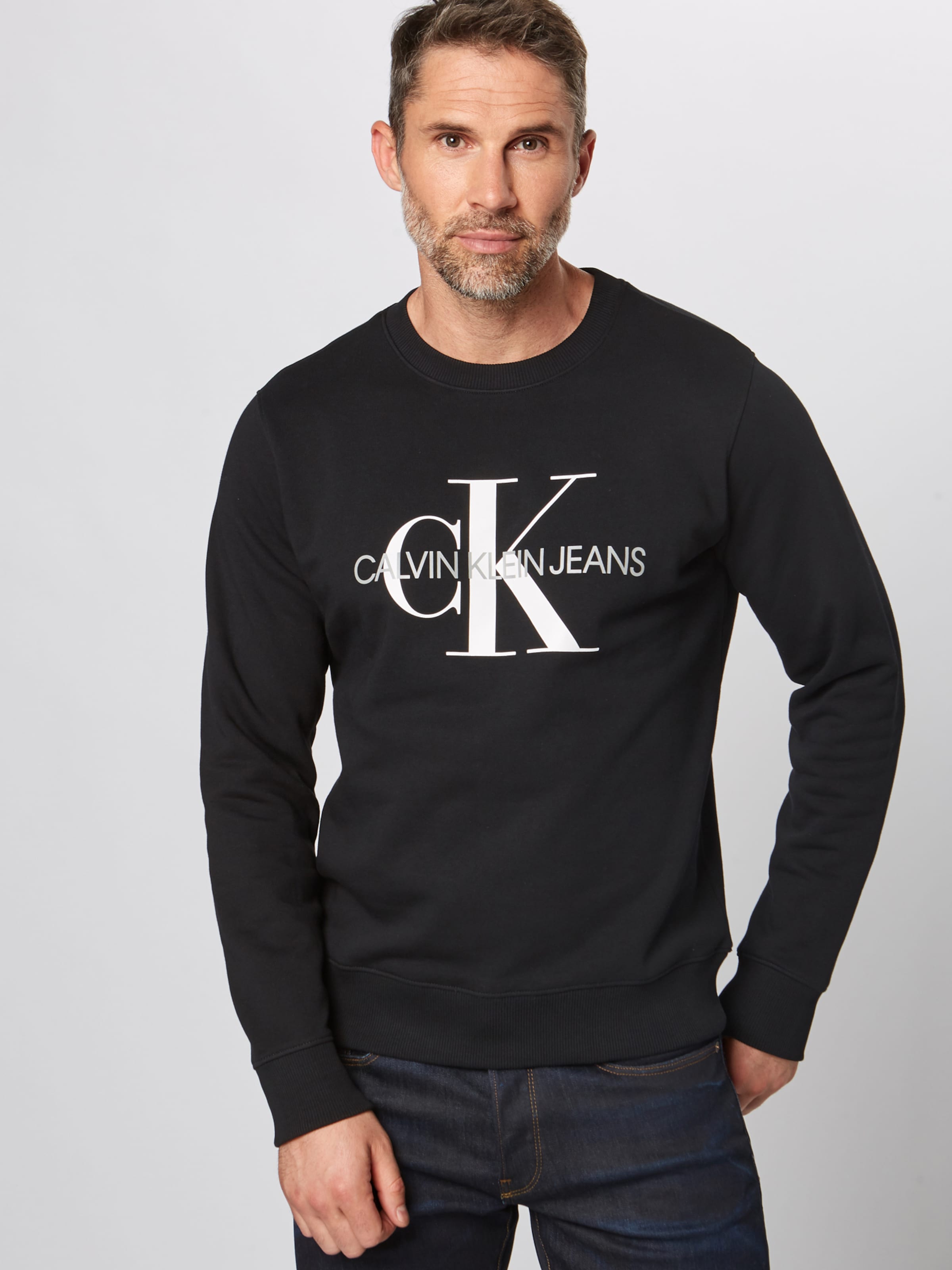 core monogram logo sweatshirt w