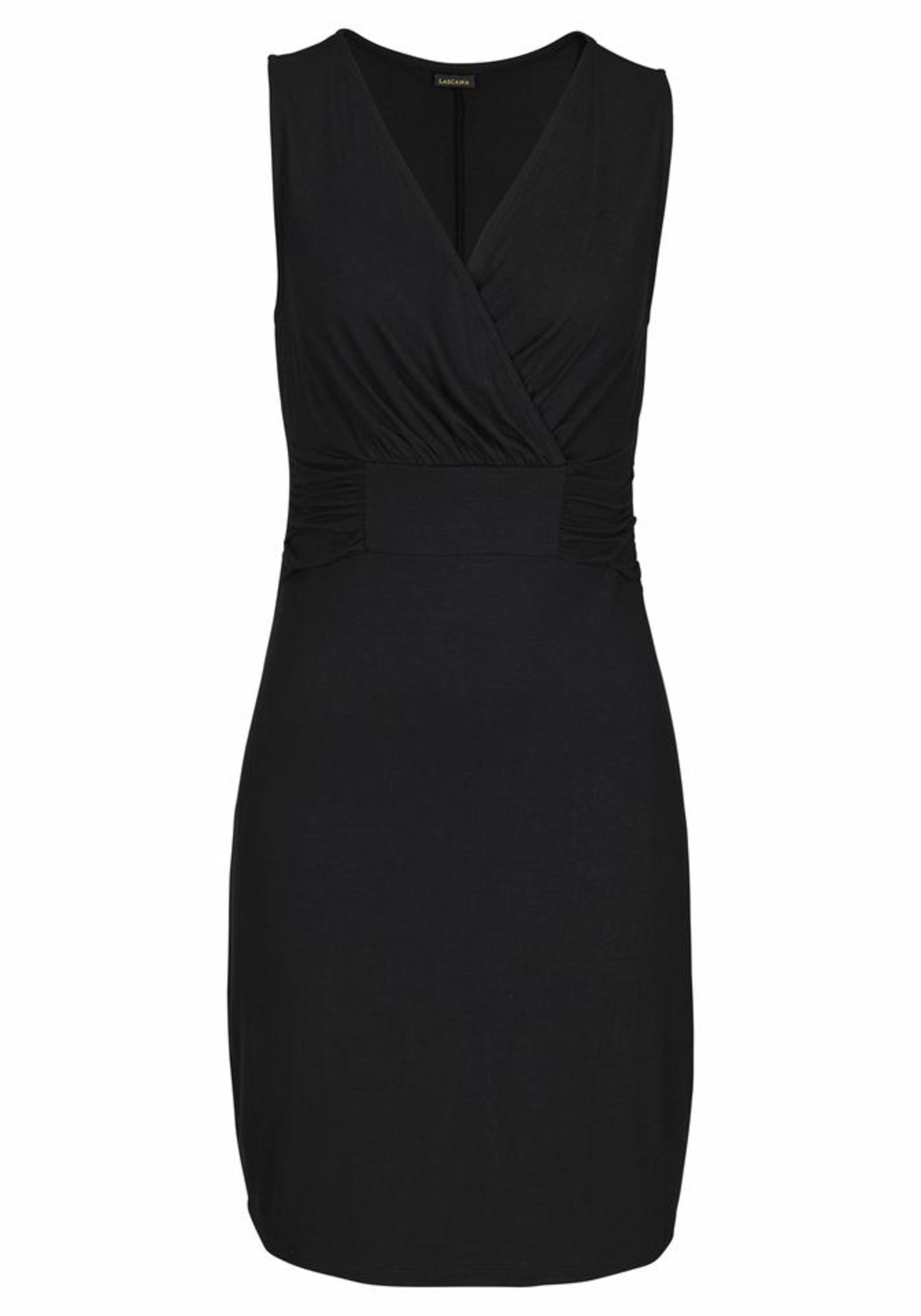 LASCANA - Strandkleid in schwarz