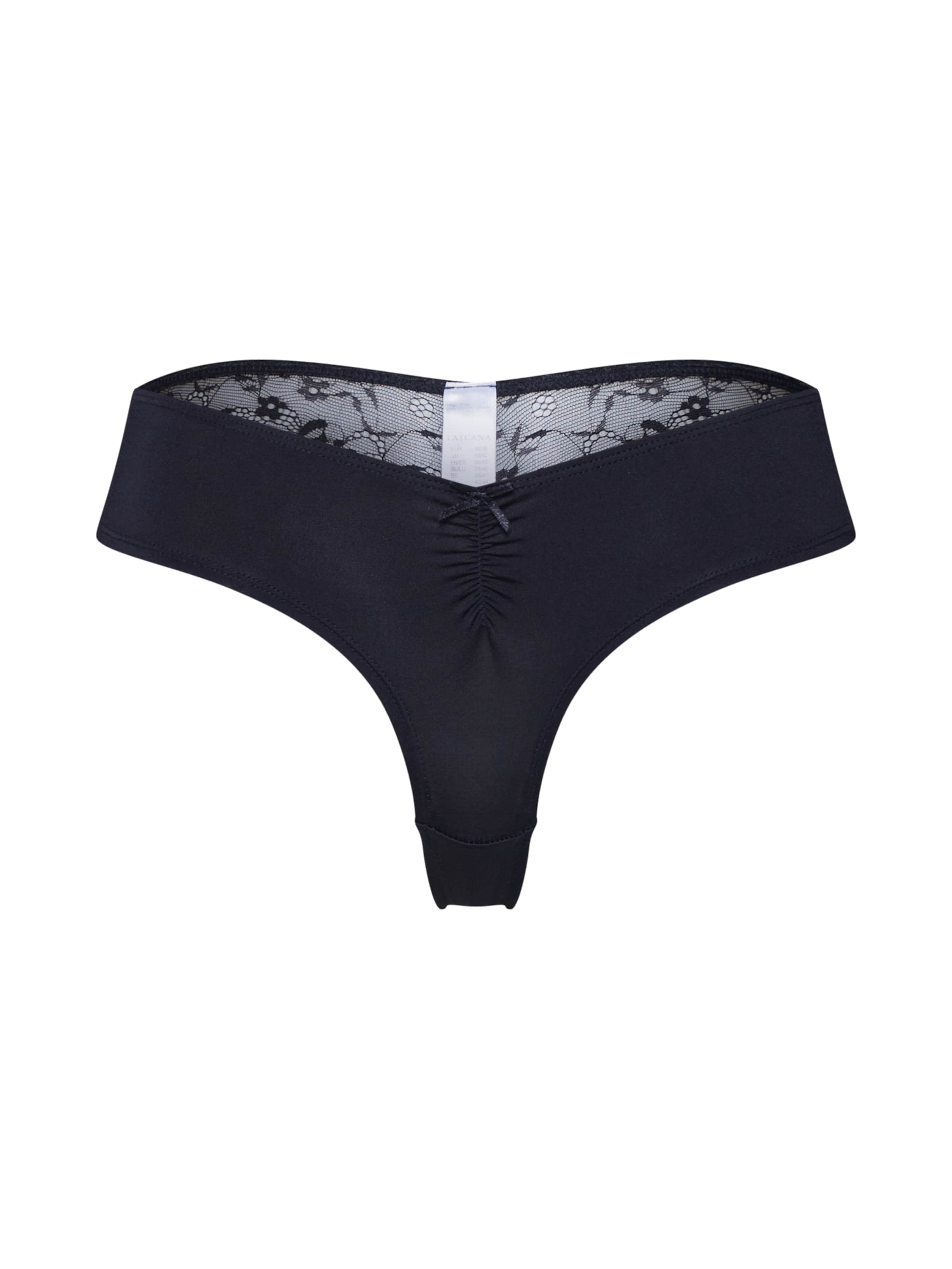 Slip de la LASCANA pe negru: față