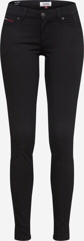 Tommy Jeans Skinny Jeans 'Nora' in Schwarz: predná strana