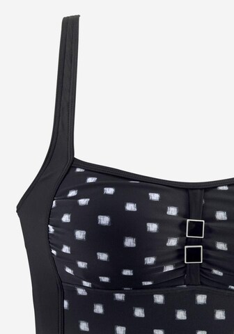 LASCANA - Bustier Traje de baño en negro