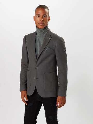 BURTON MENSWEAR LONDON Suit Jacket 'Charc' in Grey: front
