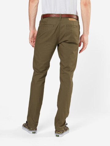 Review Regular Chino 'STR BELT' in Grün