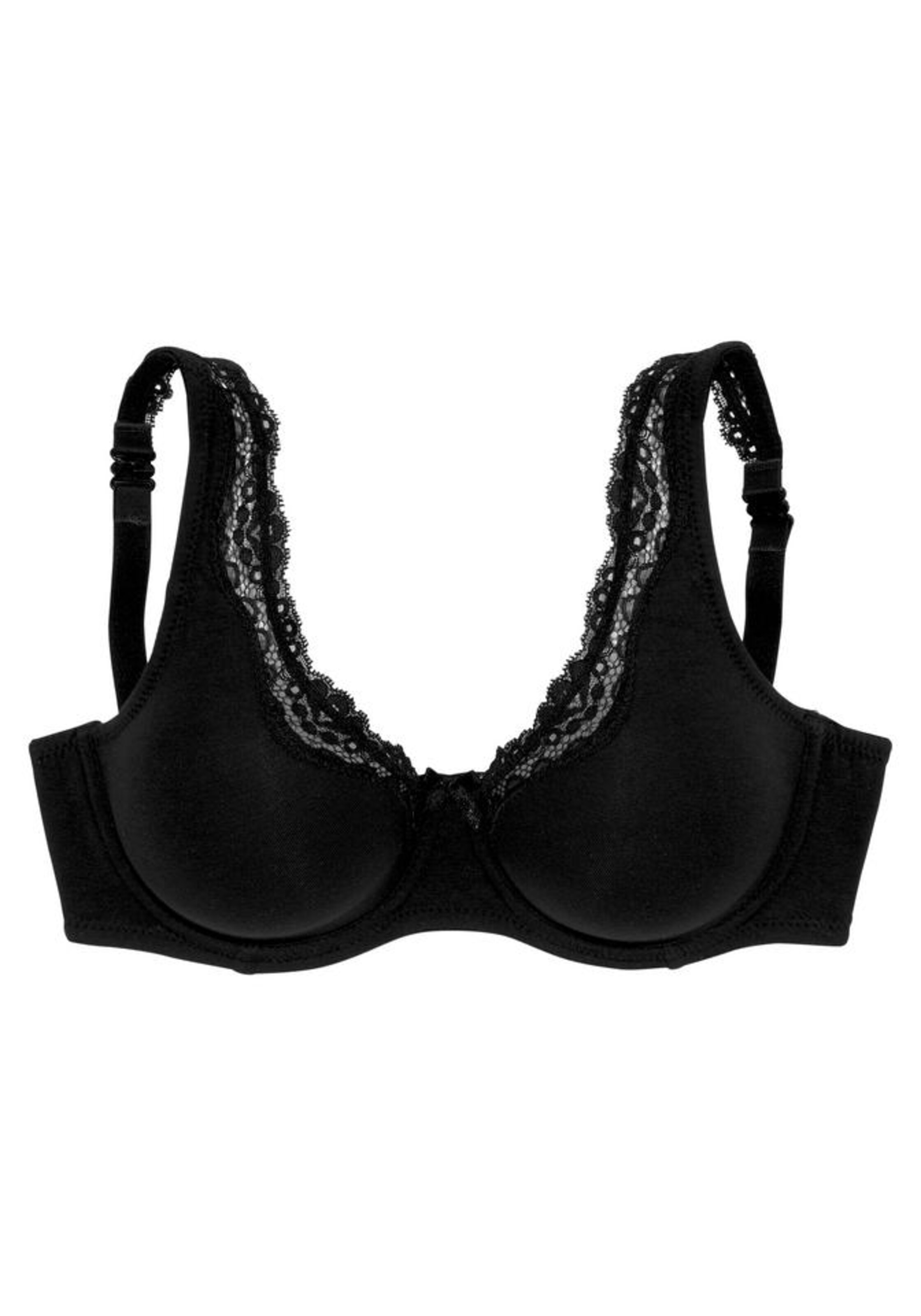 PETITE FLEUR T-shirt Bra in Black